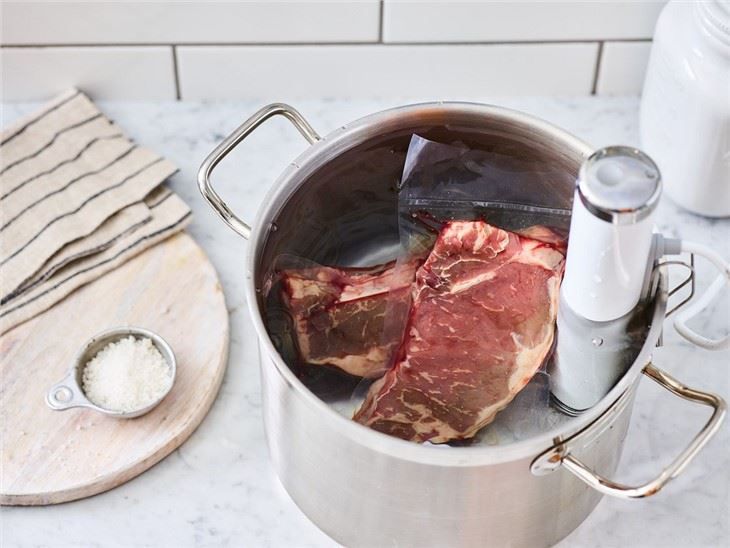 Bolsas de vacío para cocinar alimentos a altas temperaturas 100uds